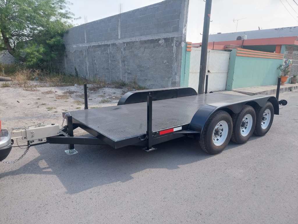 Remolque para generador 3 ejes